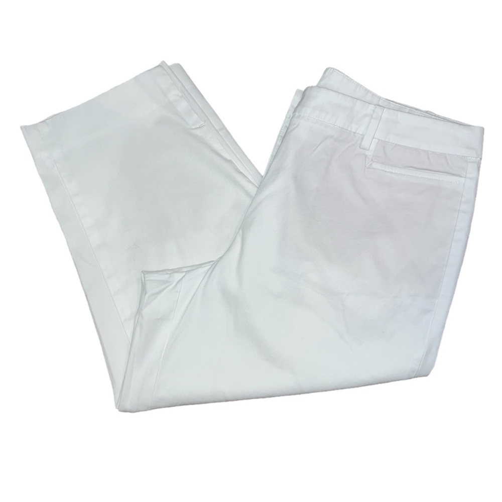 Talbots White Perfect Skimmer Pants